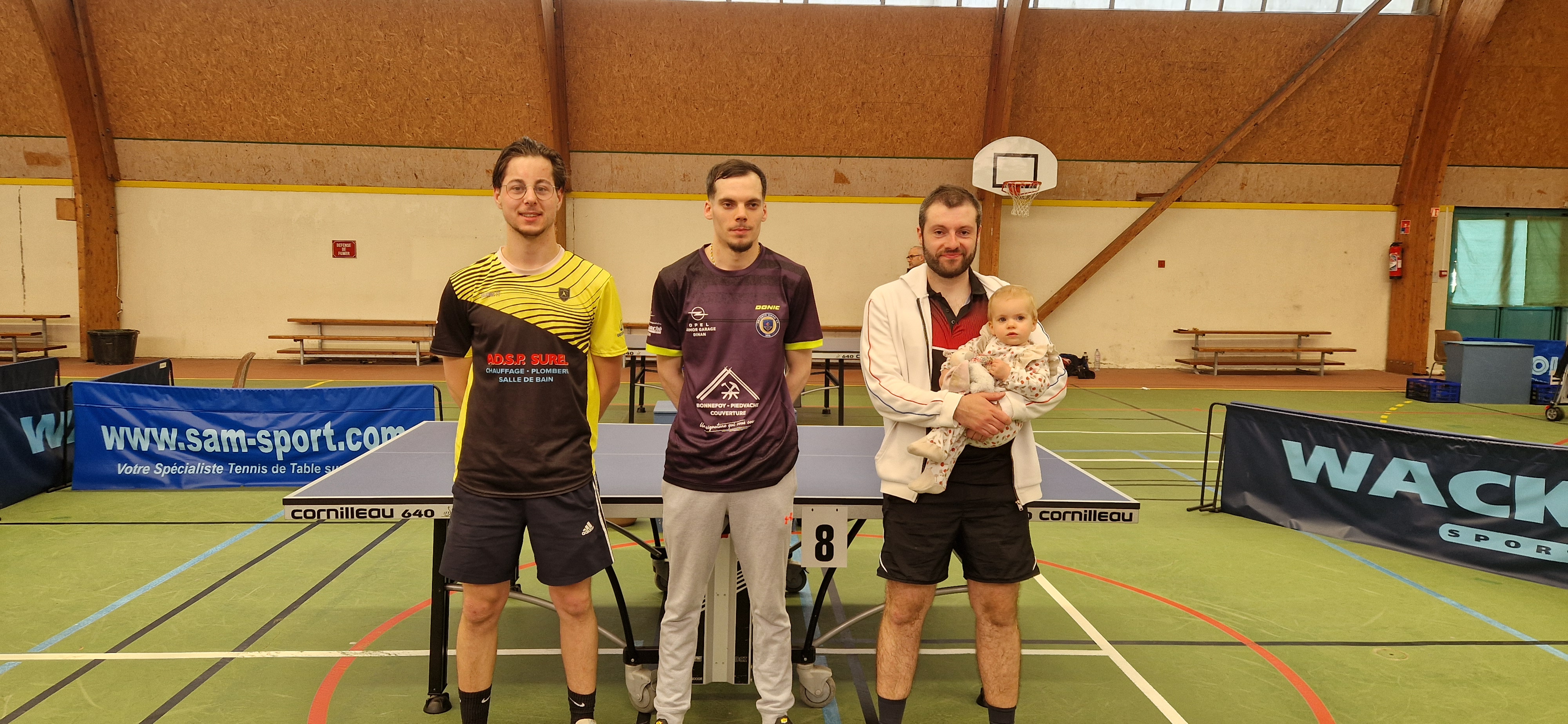 Tournois régional de tennis de table